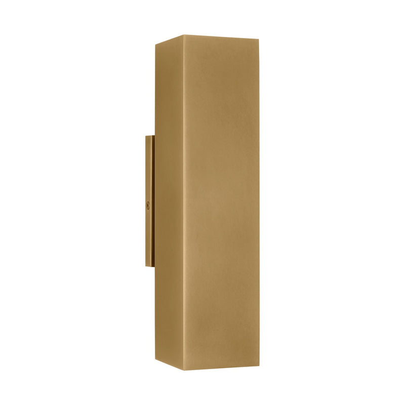 Visual Comfort Modern - SLOWS29327NB - LED Outdoor Wall Mount - Pressa - Natural Brass