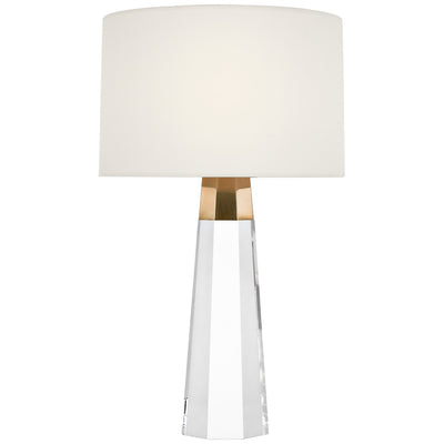 Visual Comfort Signature - ARN 3028CG/HAB-L-CL - LED Accent Lamp - Olsen - Crystal and Hand-Rubbed Antique Brass