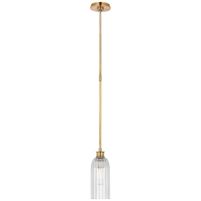 Visual Comfort Signature - ARN 5505HAB-CG - LED Pendant - Asalea - Hand-Rubbed Antique Brass