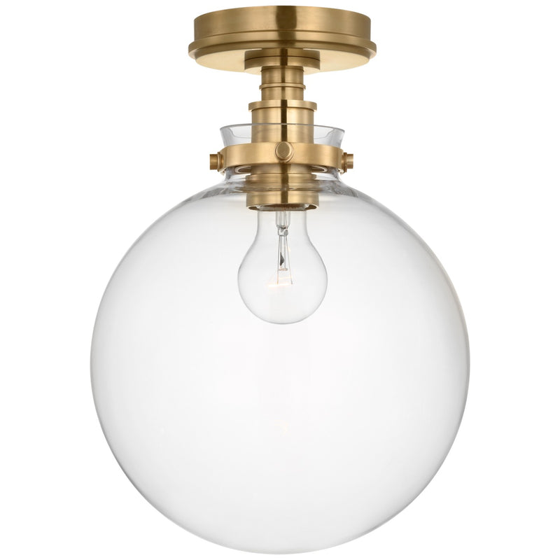 Visual Comfort Signature - CHC 4526AB-CG - LED Flush Mount - Parkington - Antique-Burnished Brass