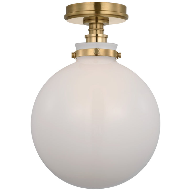 Visual Comfort Signature - CHC 4526AB-WG - LED Flush Mount - Parkington - Antique-Burnished Brass