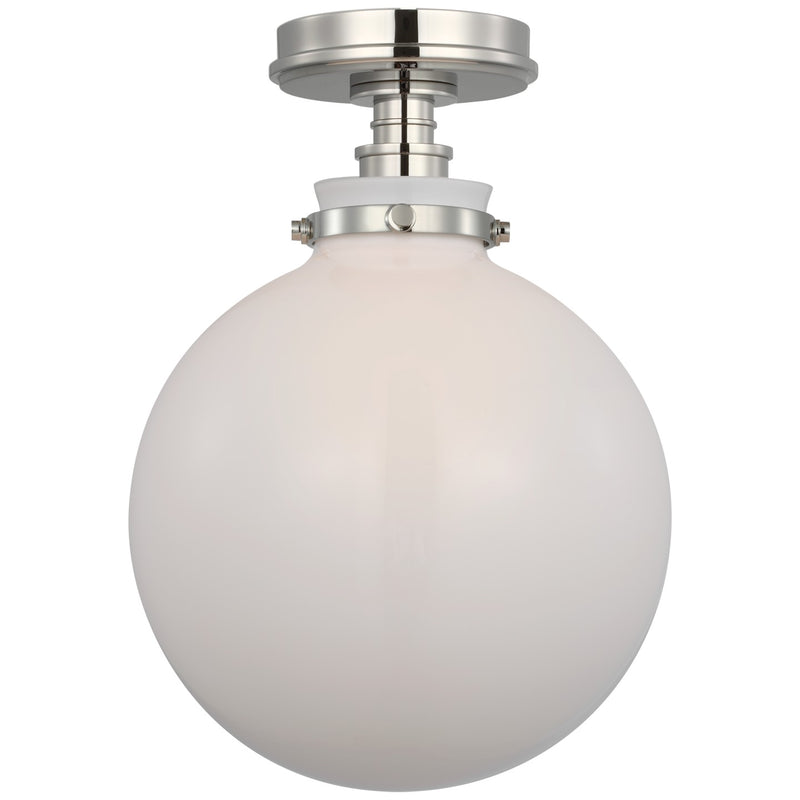 Visual Comfort Signature - CHC 4526PN-WG - LED Flush Mount - Parkington - Polished Nickel