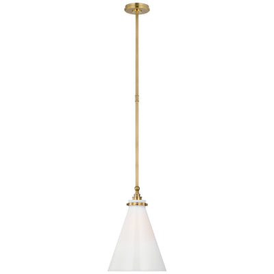 Visual Comfort Signature - CHC 5530AB-WG - LED Pendant - Parkington - Antique-Burnished Brass