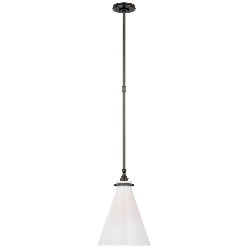 Visual Comfort Signature - CHC 5530BZ-WG - LED Pendant - Parkington - Bronze