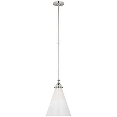 Visual Comfort Signature - CHC 5530PN-WG - LED Pendant - Parkington - Polished Nickel