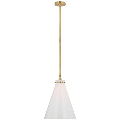 Visual Comfort Signature - CHC 5532AB-WG - LED Pendant - Parkington - Antique-Burnished Brass