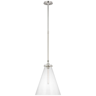 Visual Comfort Signature - CHC 5532PN-CG - LED Pendant - Parkington - Polished Nickel