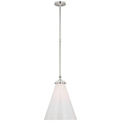 Visual Comfort Signature - CHC 5532PN-WG - LED Pendant - Parkington - Polished Nickel