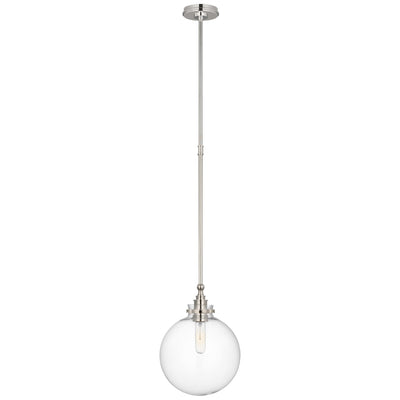 Visual Comfort Signature - CHC 5540PN-CG - LED Pendant - Parkington - Polished Nickel