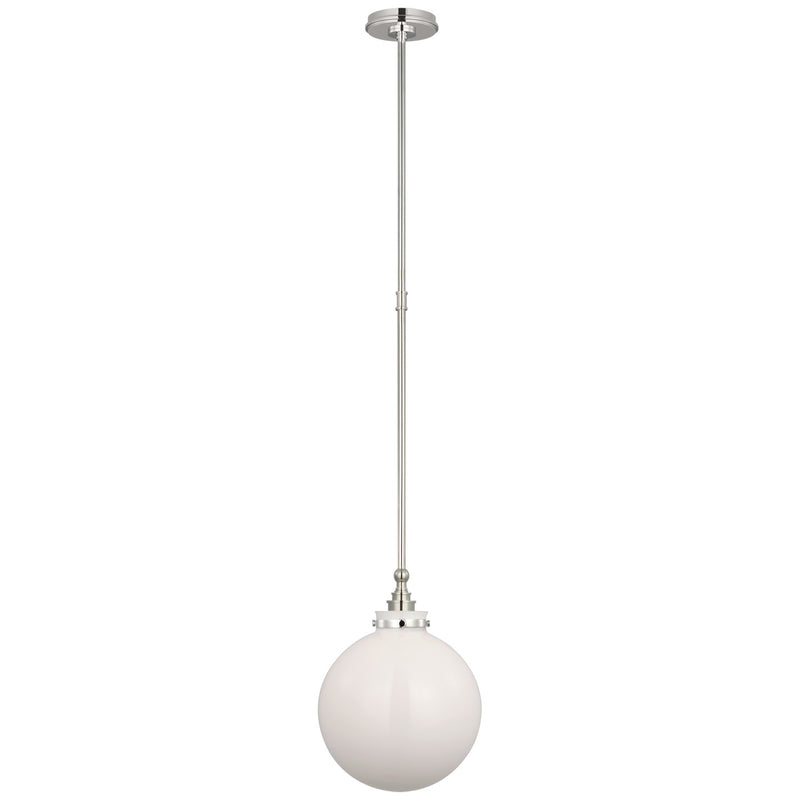 Visual Comfort Signature - CHC 5540PN-WG - LED Pendant - Parkington - Polished Nickel