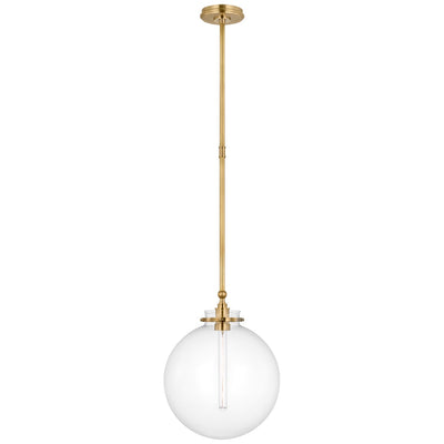 Visual Comfort Signature - CHC 5542AB-CG - LED Pendant - Parkington - Antique-Burnished Brass