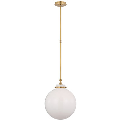 Visual Comfort Signature - CHC 5542AB-WG - LED Pendant - Parkington - Antique-Burnished Brass