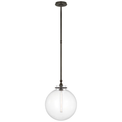 Visual Comfort Signature - CHC 5542BZ-CG - LED Pendant - Parkington - Bronze