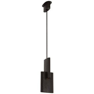 Visual Comfort Signature - KW 5440MBL - LED Pendant - Lotura - Museum Black