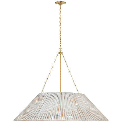 Visual Comfort Signature - MF 5037SB-WW - LED Pendant - Corinne - Soft Brass