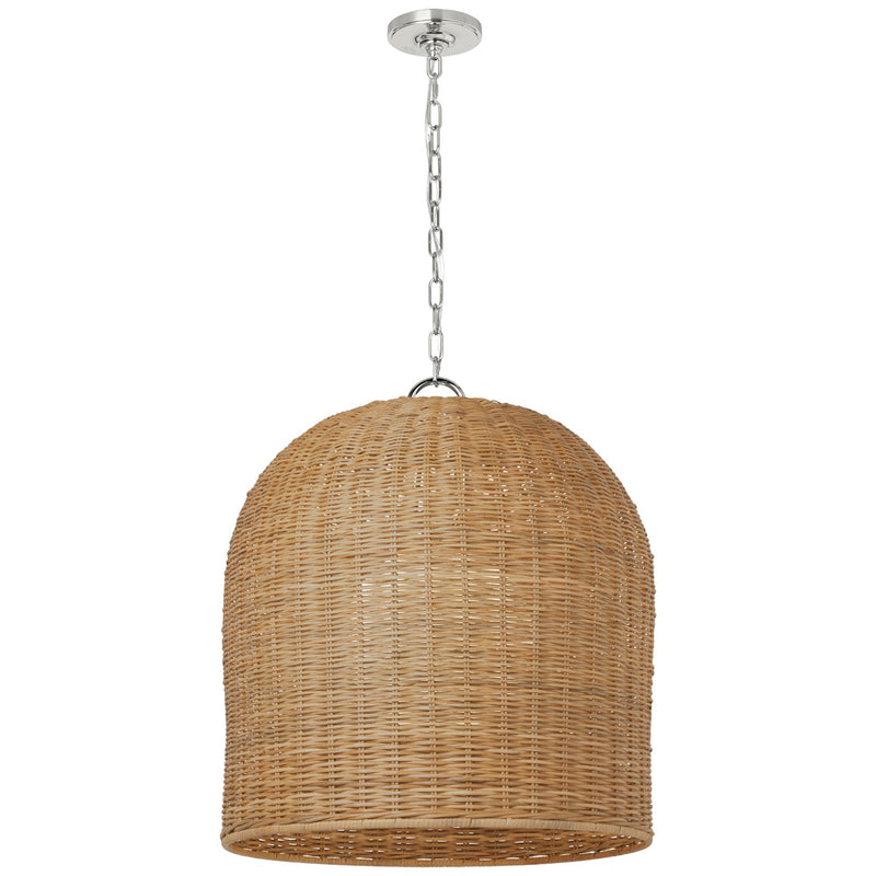 Visual Comfort Signature - MF 5047PN-NTW - LED Pendant - Nancy - Polished Nickel