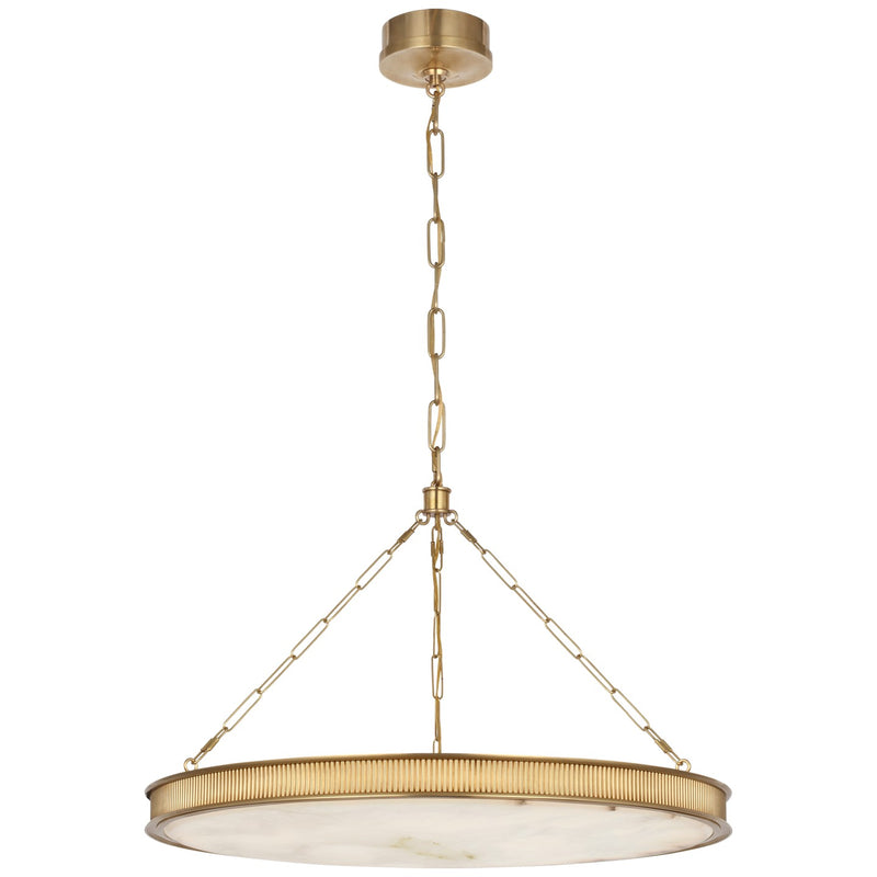 Visual Comfort Signature - MF 5204SB-ALB - LED Chandelier - Matthew - Soft Brass