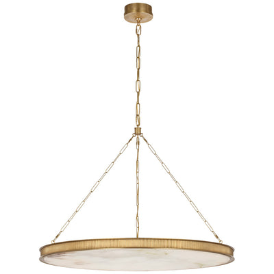 Visual Comfort Signature - MF 5206SB-ALB - LED Chandelier - Matthew - Soft Brass