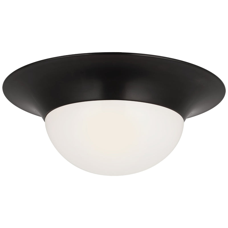 Visual Comfort Signature - PCD 4001BZ-WG - LED Flush Mount - Cluny - Bronze