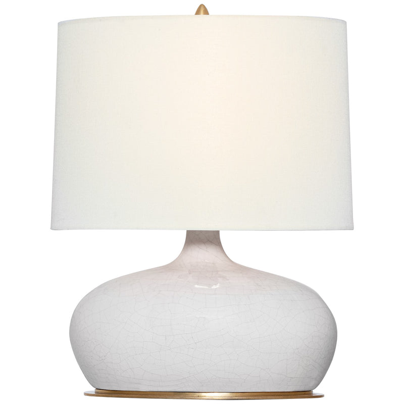 Visual Comfort Signature - TOB 3690CIV-L - LED Table Lamp - Olinda - Crackled Ivory