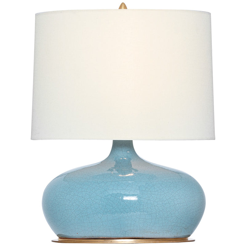 Visual Comfort Signature - TOB 3690CRN-L - LED Table Lamp - Olinda - Crackled Robin