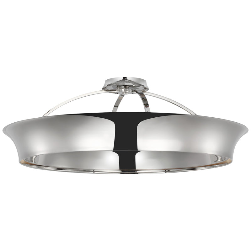 Visual Comfort Signature - TOB 4522PN - LED Flush Mount - Garland - Polished Nickel