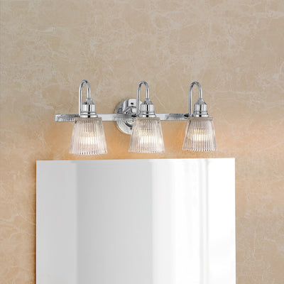 Lucas + McKearn - BB-ADDISON3-PC - LED Bath Light - Addison - Polished Chrome