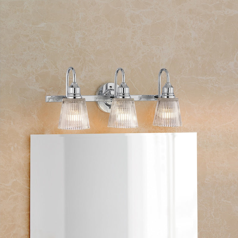 Lucas + McKearn - BB-ADDISON3-PC - LED Bath Light - Addison - Polished Chrome