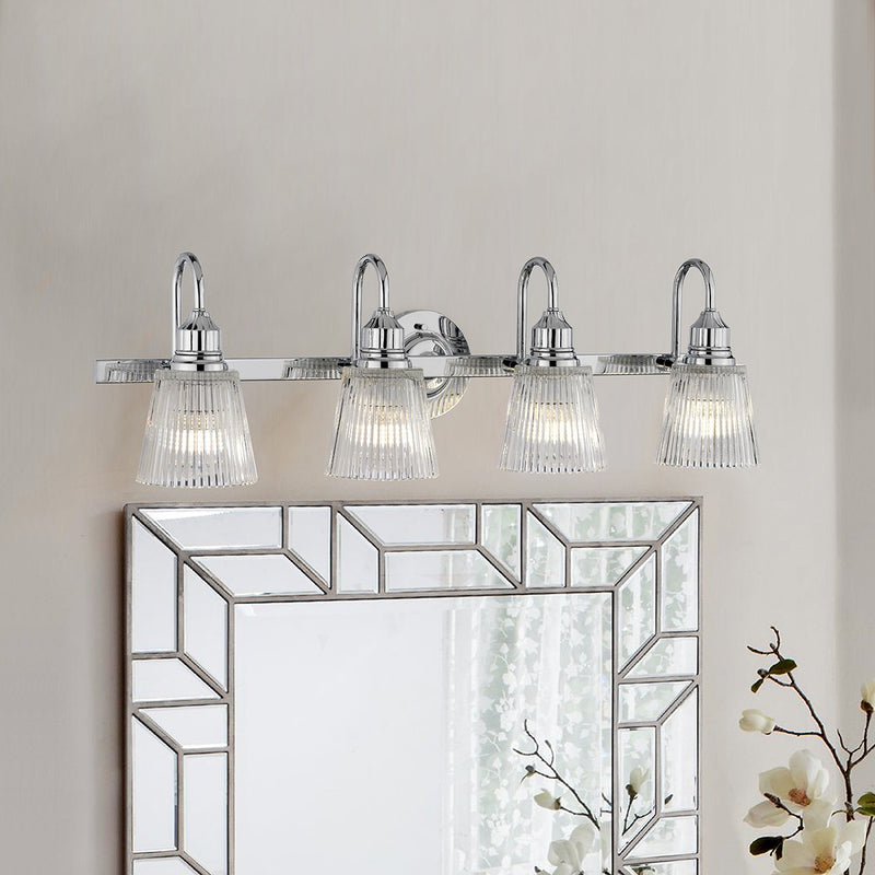 Lucas + McKearn - BB-ADDISON4-PC - LED Bath Light - Addison - Polished Chrome