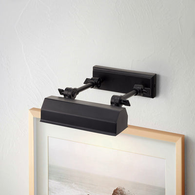 Lucas + McKearn - CHAWTONPLS-BK - One Light Picture Light - Chawton - Black