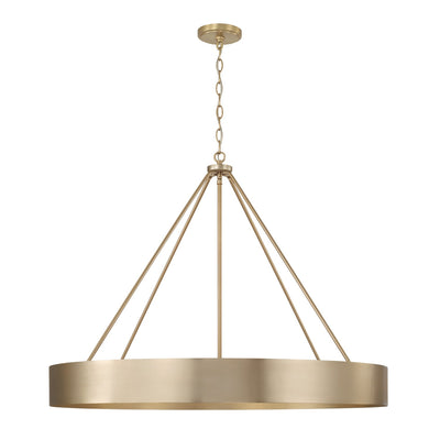 Capital Lighting - 453061MA - Six Light Chandelier - Weller - Matte Brass