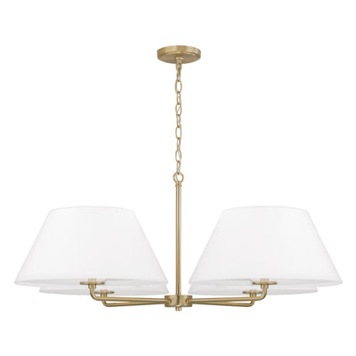 Capital Lighting - 453241MA - Four Light Chandelier - Parson - Matte Brass