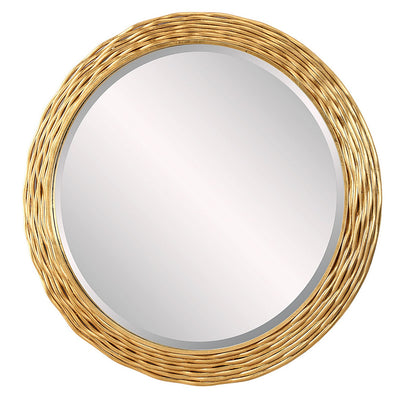 Uttermost - 08193 - Mirror - Celeste - Antiqued Gold Leaf