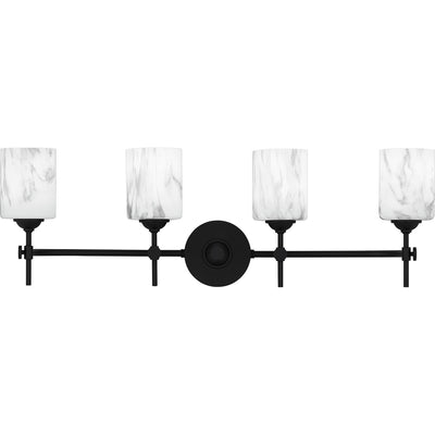 Quoizel - ARI8631MBK - Four Light Bath - Aria - Matte Black