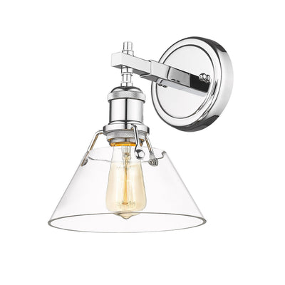 Golden - 3306-BA1 CH-CLR - One Light Bath Vanity - Orwell CH - Chrome