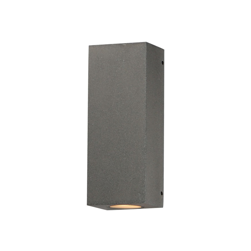 ET2 - E14374-GSN - LED Outdoor Wall Sconce - Pilar - Greystone