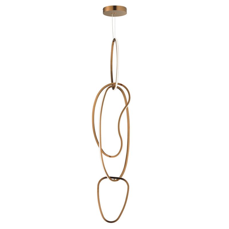 ET2 - E24617-BCN - LED Pendant - Unity - Brushed Champagne