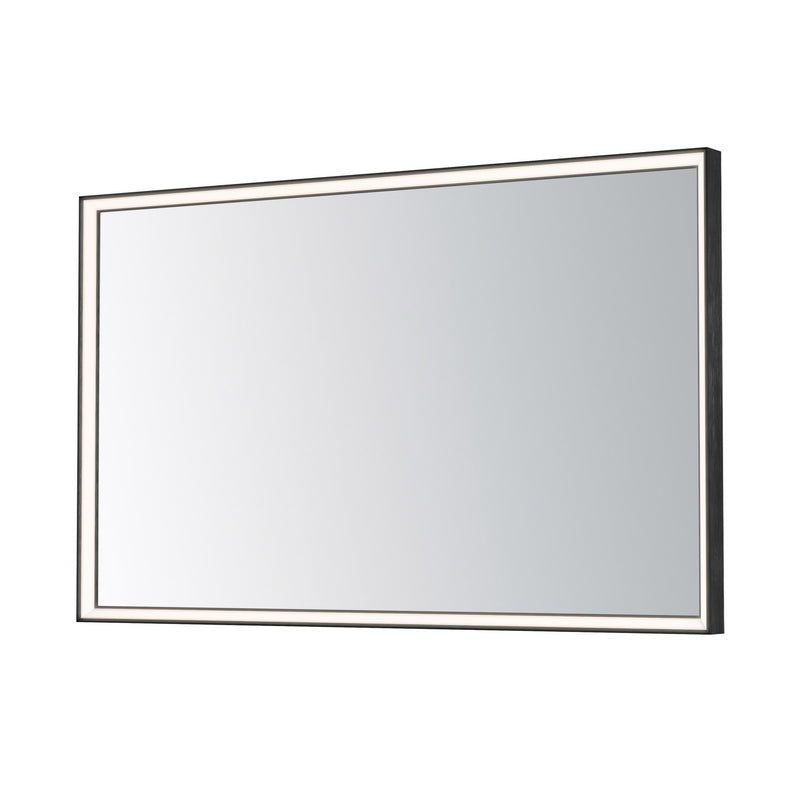 ET2 - E42063-BBK - LED Mirror - Bevel - Brushed Black