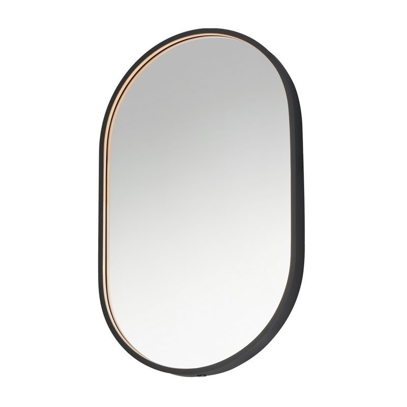 ET2 - E42071-BK - LED Mirror - Elisse - Black