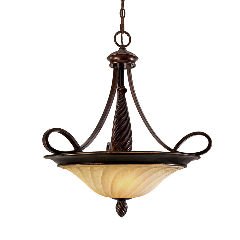 Golden - 8106-3P CDB - Three Light Pendant - Torbellino - Cordoban Bronze