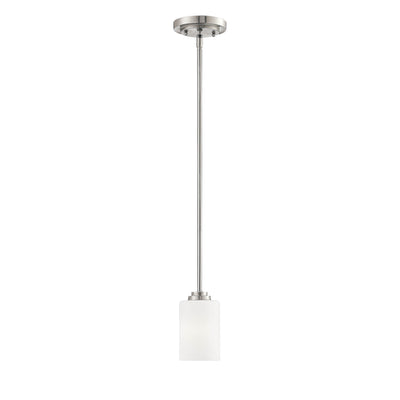 Millennium - 7251-SN - One Light Pendant - Bristo - Satin Nickel