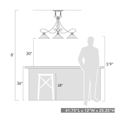 Torbellino Linear Pendant