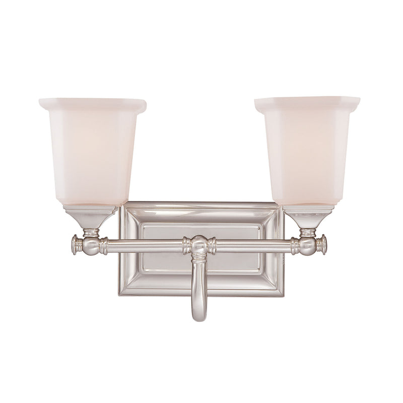 Quoizel - NL8602BN - Two Light Bath Fixture - Nicholas - Brushed Nickel