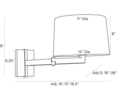 Portland Swing-arm Wall Sconce