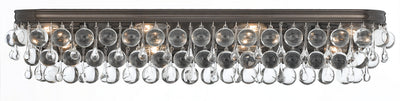 Crystorama - 134-VZ - Eight Light Bath - Calypso - Vibrant Bronze