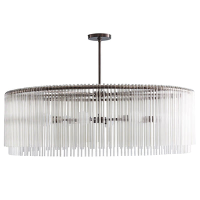 Arteriors-Royalton Chandelier-Brown Nickel