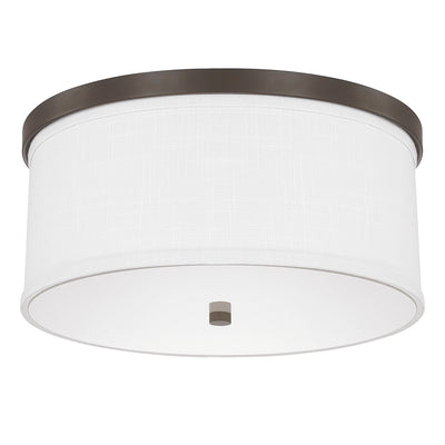 Capital Lighting - 2015BB-480 - Three Light Flush Mount - Midtown - Burnished Bronze