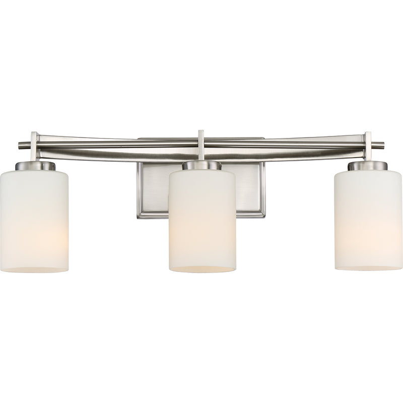 Quoizel - TY8603BN - Three Light Bath Fixture - Taylor - Brushed Nickel