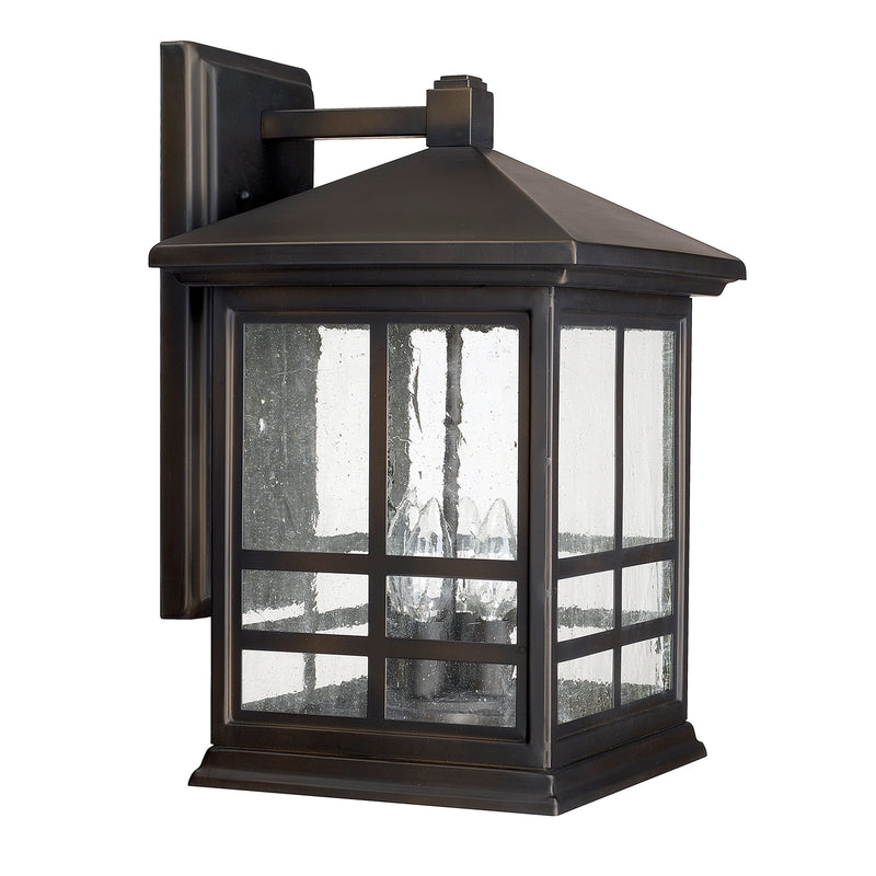 Capital Lighting - 9913OB - Four Light Outdoor Wall Lantern - Preston - Old Bronze