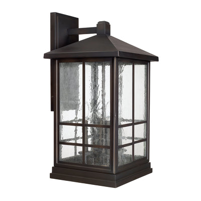 Capital Lighting - 9918OB - Four Light Outdoor Wall Lantern - Preston - Old Bronze